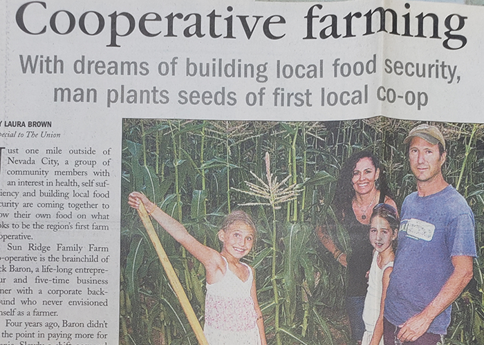 Newsletter about Cooperative Farming